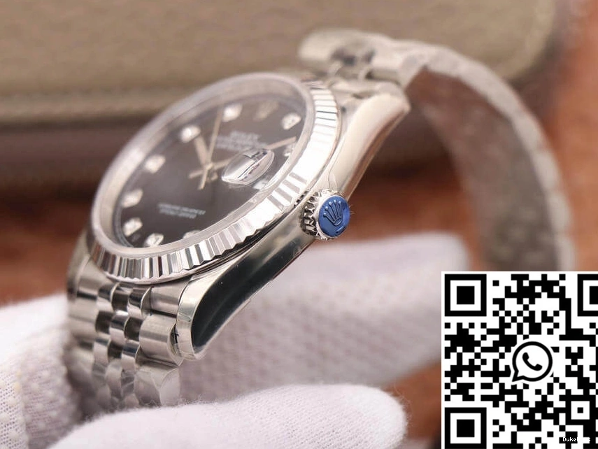 Dial Diamond-set EW M126234-0027 Datejust Factory Rolex 0515